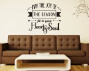 May the Joy Quotes Wall Decal Motivational Vinyl Art Stickers